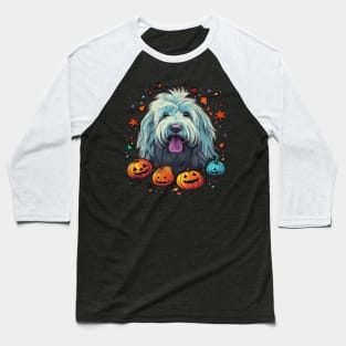 Komondor Halloween Baseball T-Shirt